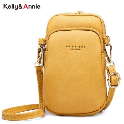 HOT Fashion Small Shoulder Bag For Women Cell Phone Pocket Ladies Crossbody Bags Pu Leather Female Mini Messenger Purse