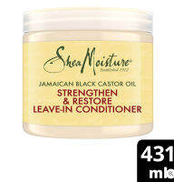 Shea Moisture Jamaican Black Castor Oil Strengthen, Grow &amp; Restore Leave-In Conditioner 431ml