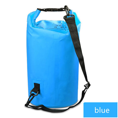 GUDE001ถุงเก็บของกันน้ำสำหรับกลางแจ้ง,5L กระเป๋าสะพายไหล่แบบพกพา20L ตั้งแคมป์และกีฬาทางน้ำ