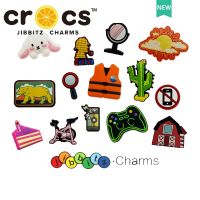 Jibbitz cross charms อุปกรณ์เสริมหัวเข็มขัดรองเท้า ลายดอกไม้ DIY สําหรับตั้งแคมป์กลางแจ้ง 2023