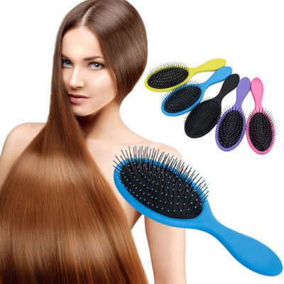 MUS New Women Detangle Hair Brush Salon Detangling Comb Hairstyles Wet Dry Scalp Massage Brushes