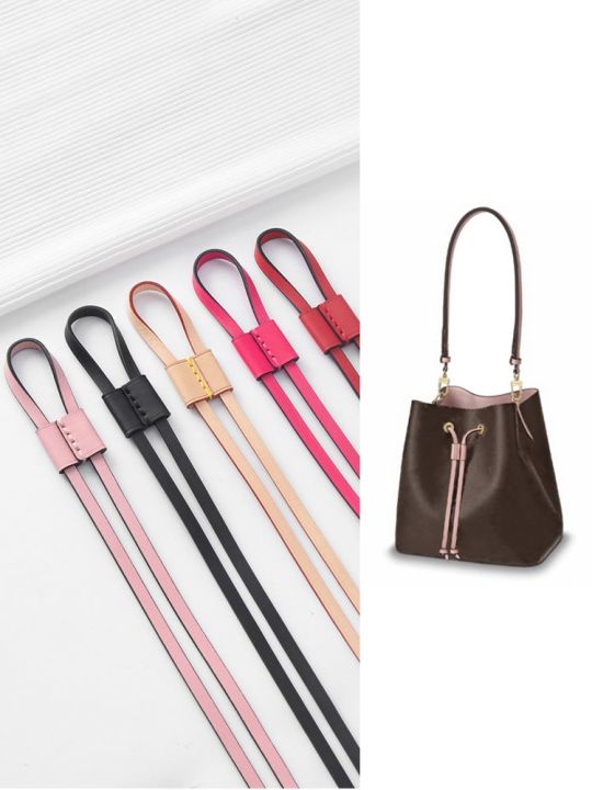 suitable-for-lv-neonoe-bucket-bag-drawstring-replacement-bundle-mouth-shrinkage-rope-slider-real-leather-strap-accessories-single-purchase