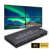 เครื่องเชื่อมหน้าจอตัวควบคุมวิดีโอติดผนัง4K 60Hz 2x 2 HDMI TV ตัวแยกสัญญาณ2X1 3X1X1X1X3X2 4X1 1X4 HDMI Video Splicer สำหรับ PS4