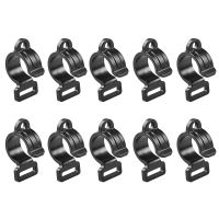 ♙✴ 10pcs Tent Hooks Camping Caravan Awning Tent Pole Plastic C Shaped Pole Clip