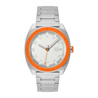 Lacoste Sprint รุ่น LC2011260 นาฬิกาข้อมือผู้ชาย สายสแตนเลส Silver/Orange