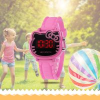 Cute Kids Hello Watches Baby-G Children Digital LED Watches Fashion Girls Watches Birthday Gift