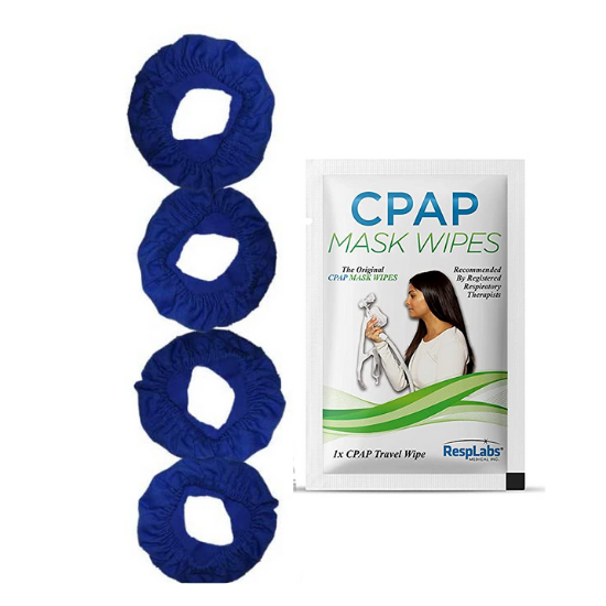 RespLabs CPAP Mask Liners Fabric with 1 Sample RespLabs CPAP Cleaning