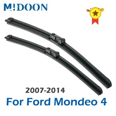 ◙✒✆ MIDOON 26 quot; 19 quot; Windshield Windscreen Wiper Blades For Ford Mondeo 4 Front Window Wiper 2007 2008 2009 2010 2011 2012 2013 2014