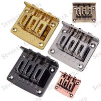 WK-A Set 3 String Guitar Bridge Tailpiece - Chrome - Black - Gold - Bronze - Copper Red for choose