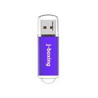 J-boxing USB Flash 16GB Pen Drive Rectangle USB Memory Stick Flash Pendrive Thumb Storage for PC Laptop Mac Tablet Gift Purple