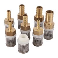 2pcs 1/2 39; 39; Filter 6 19mm Hose Filter Garden Irrigation Filters Brass Strainer Sprayer Pump Filtering Net 304Stainless Steel Mesh