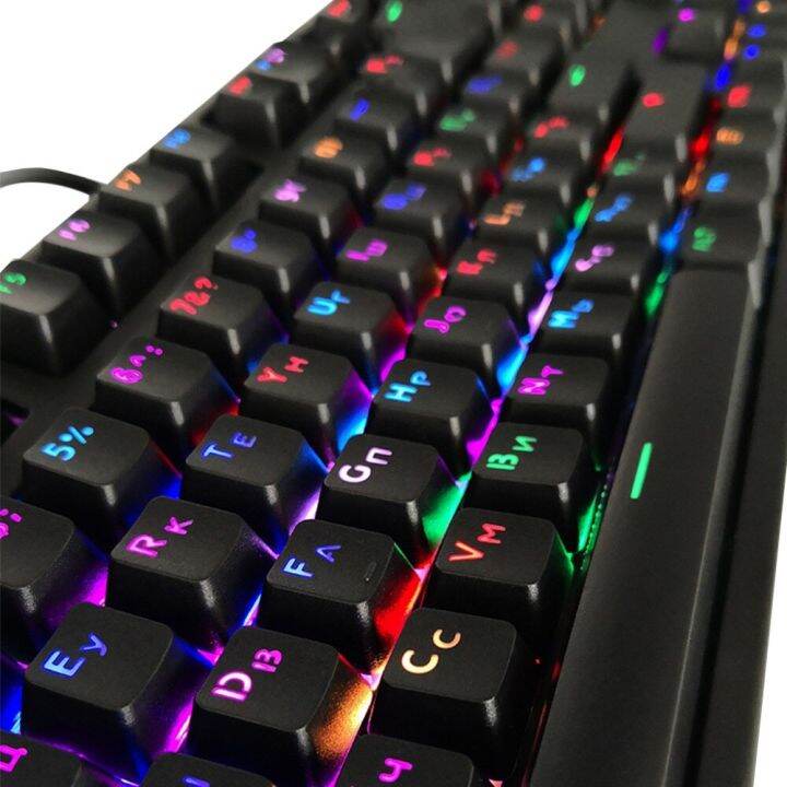 104-keycaps-แป้นพิมพ์โปร่งแสงรัสเซีย-backlight-keycaps-สำหรับ-cherry-mx-keycaps-keycapboard-อุปกรณ์เสริมแป้นพิมพ์