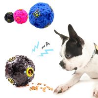 Pet Dog Squeaker Missing food Ball Squeak Puppy Big Dog Puzzle Training Toys for Dogs French Bulldog Pug Balls Pets Accessories Toys