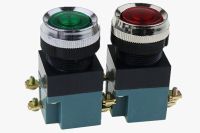 P50 Momentary Push button switch 25mm 5A 380V Circular small size Flat round Red Yellow blue Green Black LA19-11