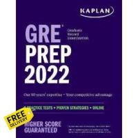 Over the moon. Kaplan GRE Prep 2022 (Kaplan Gre Prep) (CSM) [Paperback]