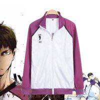 Haikyuu Shiratorizawa โรงเรียน Ushijima Wakatoshi เสื้อแจ็คเก็ตเครื่องแต่งกายคอสเพลย์กีฬาชุดกีฬาเสื้อกันหนาวหมวก