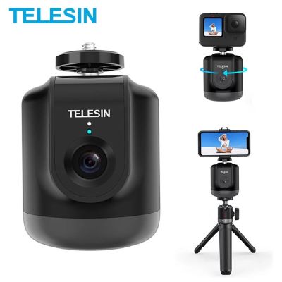 TELESIN Smart Shooting Gimbal Selfie 360° Rotation Auto Face Object Tracking For GoPro Osmo Action Smartphone Camera Vlog