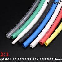 【YF】☸▦  Dia 0.6 0.8mm 1mm 2mm 3mm 4mm 5mm 6mm Shrink Tube 2:1 Ratio Polyolefin Insulated Cable Wire Sheath