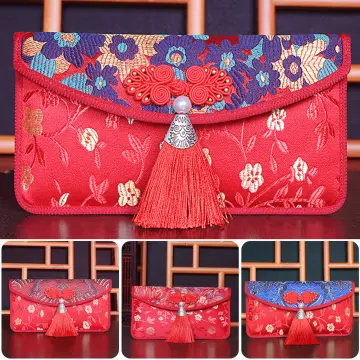 12x Chinese Red Envelope Anniversary Wedding Spring Festival Red Bag