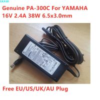 PA-300C แท้16V 2.4A อะแดปเตอร์ AC สำหรับยามาฮ่า PSR-S550 PSR-S650 PSR-S670 PSR-S700 PSR-S970เครื่องชาร์จอุปกรณ์เพาเวอร์เปียโน PSR-SX900