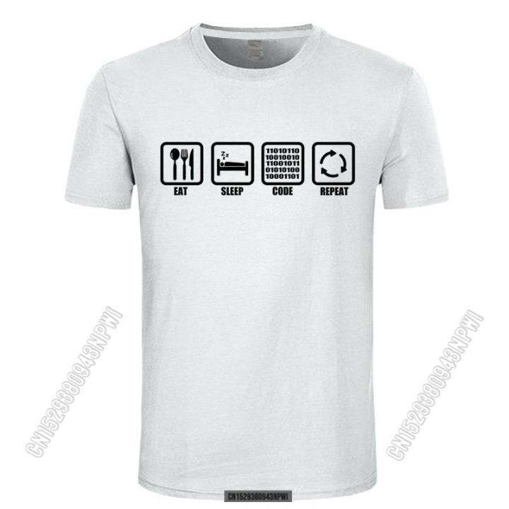 clothing-eat-sleep-code-repeat-gift-for-geek-programmer-hacker-t-shirt-tshirt-men-cotton-stylish-chic-t-shirt-top-camiseta