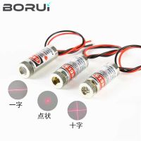 High Quality Red Line Laser Module 5mW 650nm Focus Adjustable Laser Head 5V Industrial Grade P0.05 WATTY Electronics