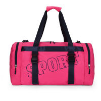 New Fashion Trend Mens and Womens Sports Bag Large Capacity Dry and Wet Separation Travel Bags