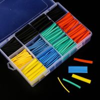 【cw】 530PCS Shrink Sleeving Tube Assortment Shrinkage Sheath Connection Wire Wrap Cable Electrical Insulation