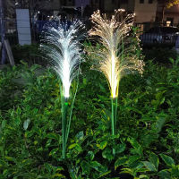 Simulation Reed Solar Led Light Outdoor Waterproof Garden Decoration LED Solar Fiber Landscape Light Lawn Lamp Christmas Lights