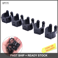 IPTY 5pcs พลาสติกคลับคลิปตกปลา Rod POLE Storage Rack TIP Clamps Holder