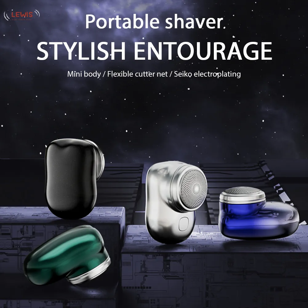 Lewis Mini-Shave Portable Electric Business Shaver waterproof For Man Razor  Clean | Lazada