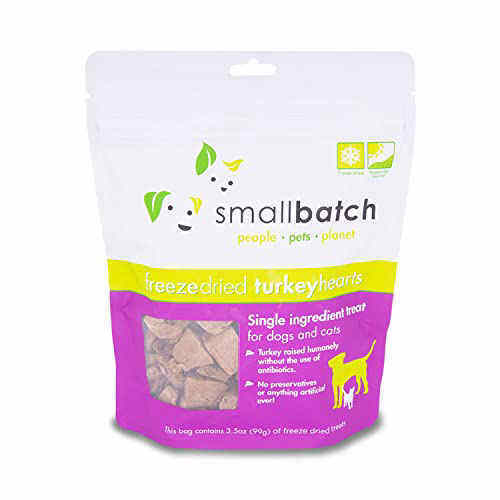 [PREORDER] Smallbatch Pets Premium FreezeDried Turkey Heart Treats