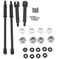 4mm Widen Steel Drive Stub Axles CVD Joint Drive Shaft Upgrade Parts for 1/24 RC Crawler Axial SCX24 90081 Accessories