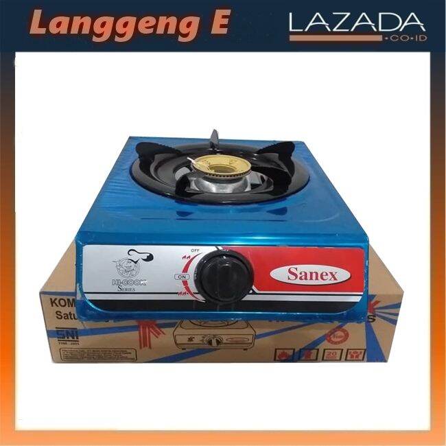 Kompor Gas 1 Tungku Sanex Niko Nk 100a Stainlees Terjangkau Lazada