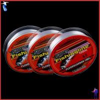 JUZHUFEI 100m 100% Fluorocarbon สตริง 0.8-6LB สายเชือกแข็งแรง ลวดเชื่อม สายการประมง ไนลอน PA เส้นใยเดี่ยว