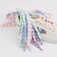 Printed Shoelaces Flat Little White Shoes AF1 Shoe Laces High Top Canvas Sneakers Shoe Lace Young Male And Female Students