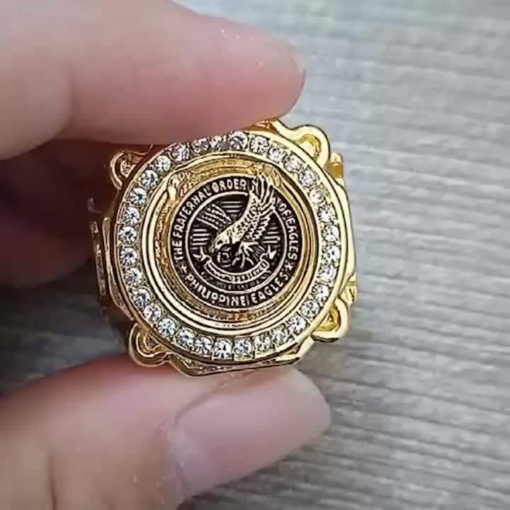 TFOE (PE) Semibull Ring, Shaped Male Plant al Disc, For KUYA, Ph Eagle