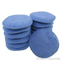 hot【DT】℡  5pcs pad Car Cleaning Soft Wax  Applicator Access Foam Sponge Dust Remove Polishing