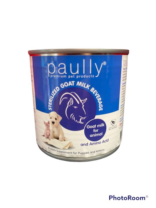 นมแพะสุนัขและแมว-paully-400-ml-สเตอริไรส์-นมแพะ-100