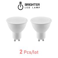 ۩℗№ Super Bright Led Spotlight Gu10 3w-8W Lighting Bulb 220v-240v 2pcs/lot Indoor Lighting High lumen warm white light