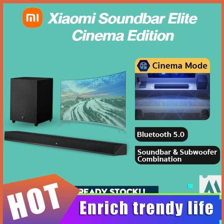 Xiaomi TV SoundBar Cinema Edition Bluetooth 5.0 Elite Speaker 100w ...