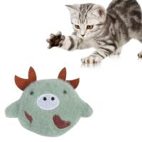 Dorakitten 1pc Plush Cat Toy Cartoon Interactive Cute Stuffed Cat Chew Toy Catnip Toys Pet Toys Pet Supplies Toys