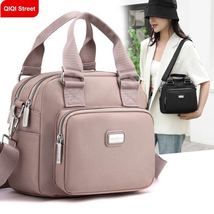 Cloth handbags hotsell with pockets