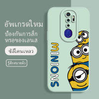 เคส oppo a5 2020 ยางนิ่ม กันกระแทก กันน้ำ ลายการ์ตูนน่ารัก ฝาหลังไม่เบียด ขอบไม่เบียด เลนส์มือถือฟิล์มนูนเต็มเคส