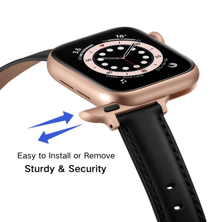 แท้สายหนัง-สำหรับ-apple-watch-สายนาฬิกา-ultra-49mm-41mm-45mm-สาย-คุณภาพดี-i-watch-series-8-se-40mm-44mm-สายนาฬิกาสำรอง-สร้อยข้อมือสายรัดข้