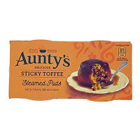 Auntys Sticky Toffee Pudding 2x95g (BBD 23/05/24)