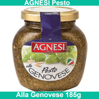 AGNESI Pesto Alla Genovese แอคเนซี เจโนเวเซ่ เพสโต้ซอส 185 กรัม
รหัสสินค้า 129867 (Agnesi Pesto)