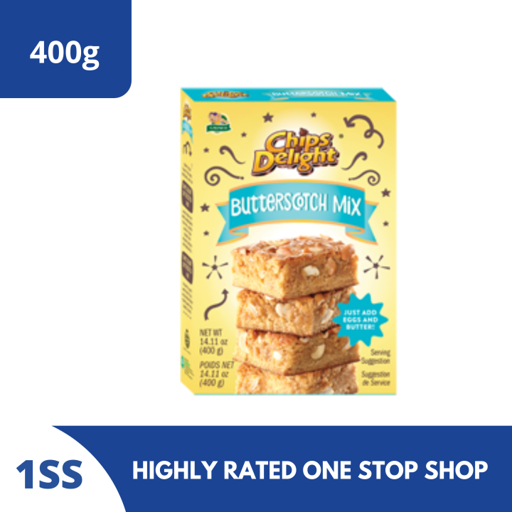 Chips Delight Butterscotch Mix, 400g Lazada PH