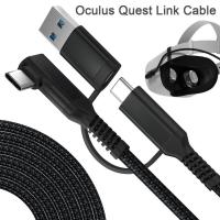 สำหรับ Oculus Mission ided Material Aluminium VR Glasses Equipment Cable USB Port Type A To CBreves Accessories Strap On