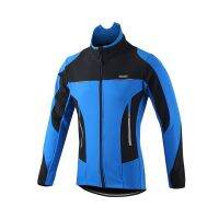 2023 New Fashion version Aceu Cycling Jacket Winter Warm Fleece Windproof Breathable Cycling Mountain Bike Cycling Clothing for Men